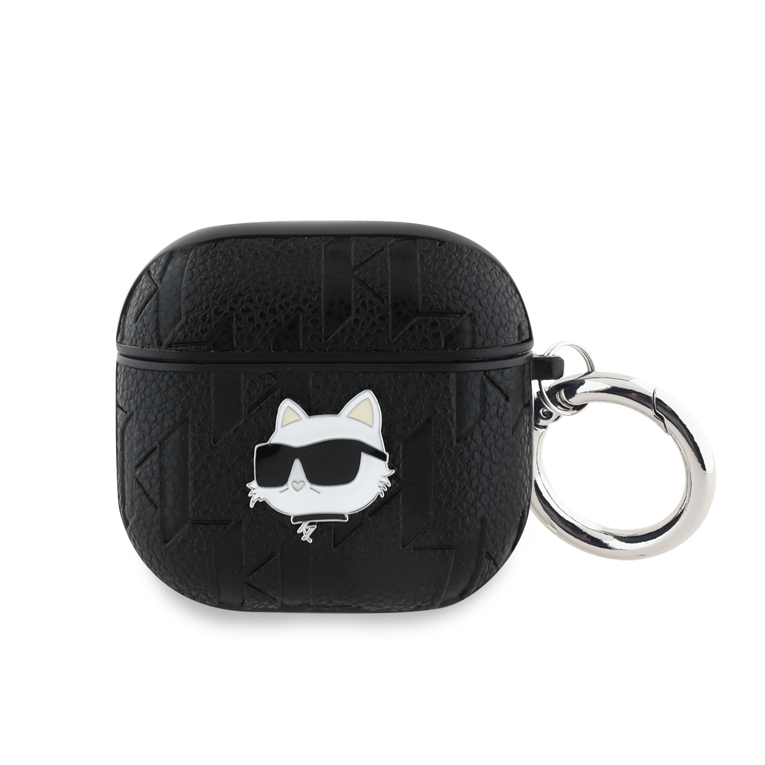 Foto 2 pulgar | Funda Original Karl Monograma Choupette Airpods 4 Negro