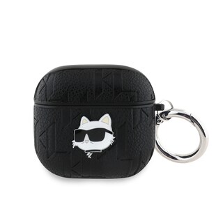 Foto 1 | Funda Original Karl Monograma Choupette Airpods 4 Negro