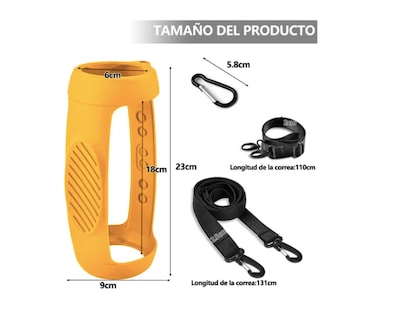 Foto 3 | Funda De Silicona Xtellar Charge 5 Impermeable Y Portátil