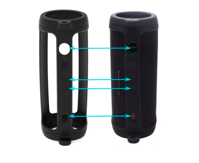 Foto 4 pulgar | Funda Xtellar Protectora De Silicona Para Altavoz  Bocina Jbl Flip 6