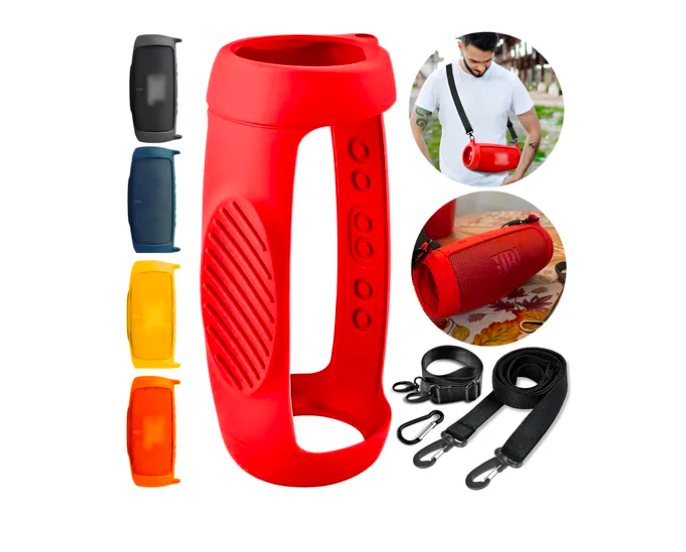 Foto 2 pulgar | Funda De Silicona Xtellar Para Bocina  Impermeable Y Portátil