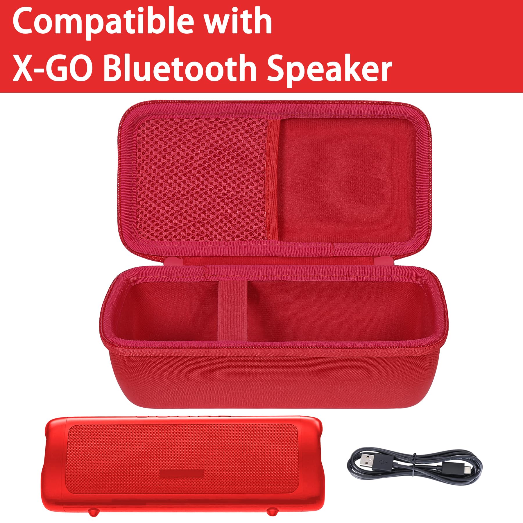 Foto 3 | Funda Rígida De Repuesto Para Altavoz Bolabutty X-go C27c - Venta Internacional.