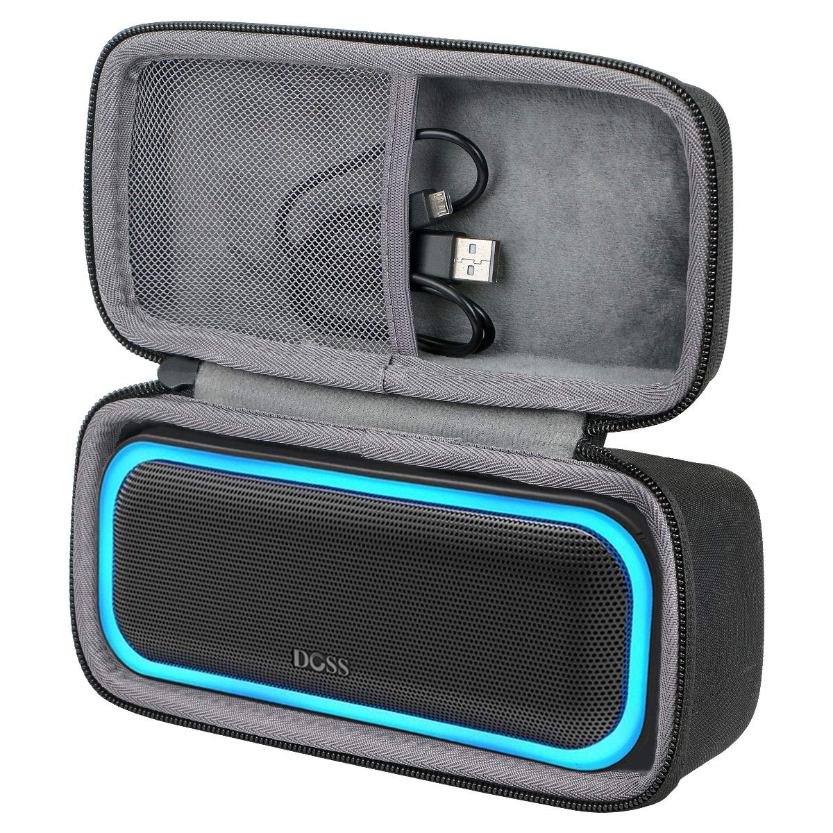 Foto 2 pulgar | Funda De Viaje Co2crea Hard Para Altavoz Doss Soundbox Pro  Color Negro - Venta Internacional.