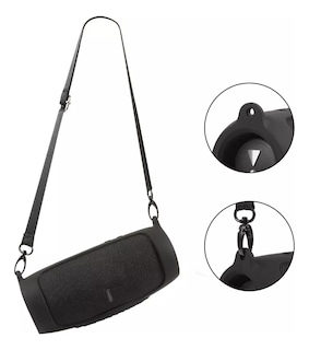 Foto 5 | Funda Protectora de Silicón para Bocina Jbl Charge 5 Negra