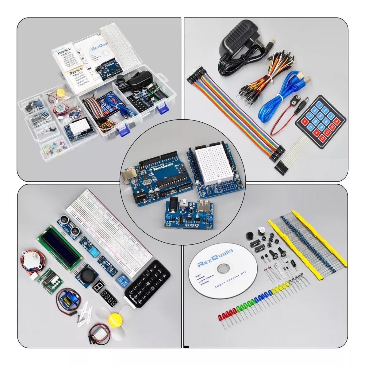 Foto 4 pulgar | Kit Eo Safe Imports Esi-6476 Compatible con Arduino Uno con 120 Piezas Multicolor