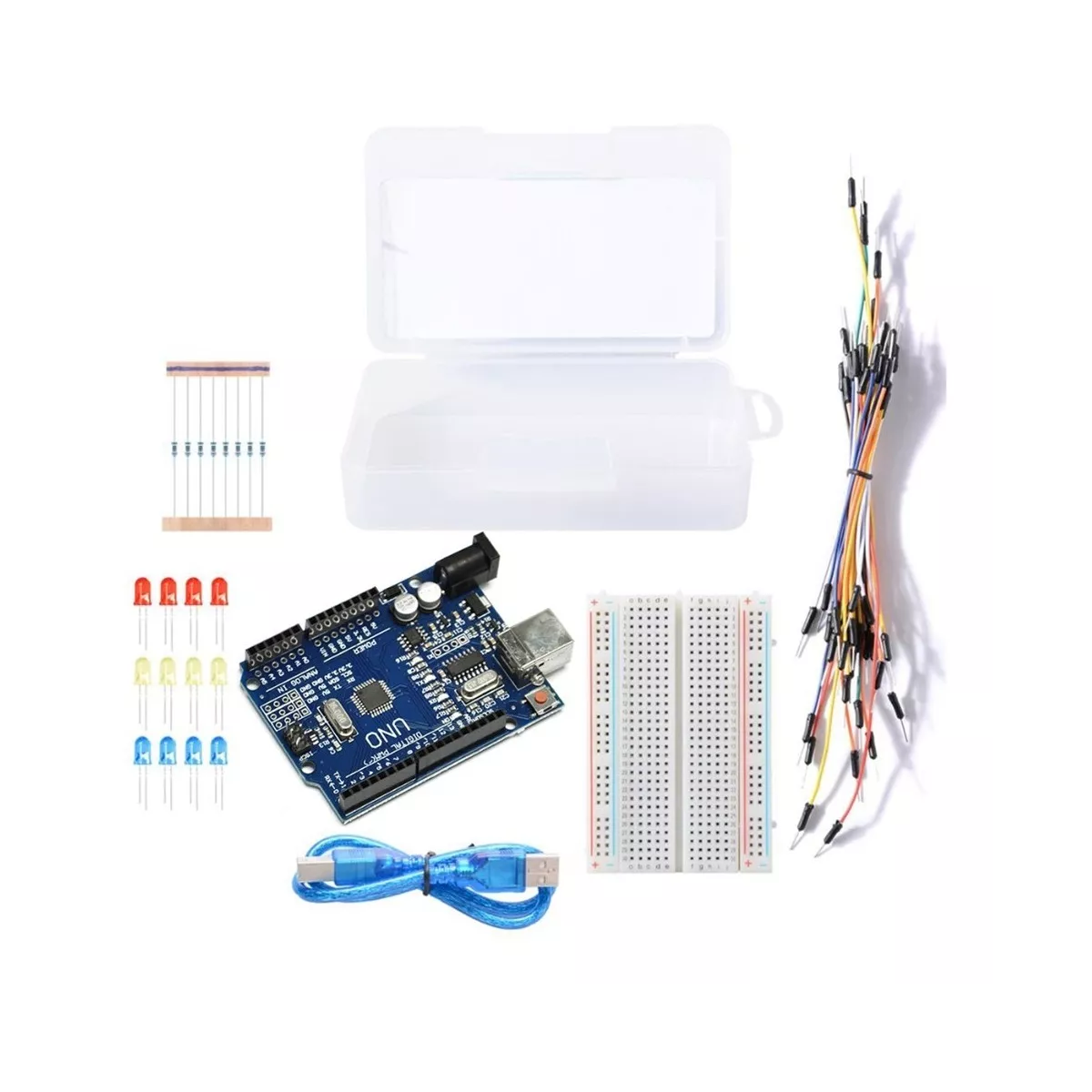 Foto 3 pulgar | Kit Uno R3 Compatible con Arduino Eo Safe Imports Esi-10753 Multicolor