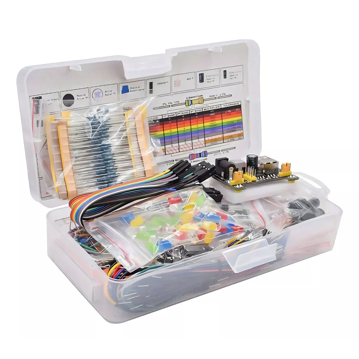 Foto 4 | Kit De Placa Prototipo 830 Puntos De Conexión Eo Safe Imports Esi-16200 Multicolor
