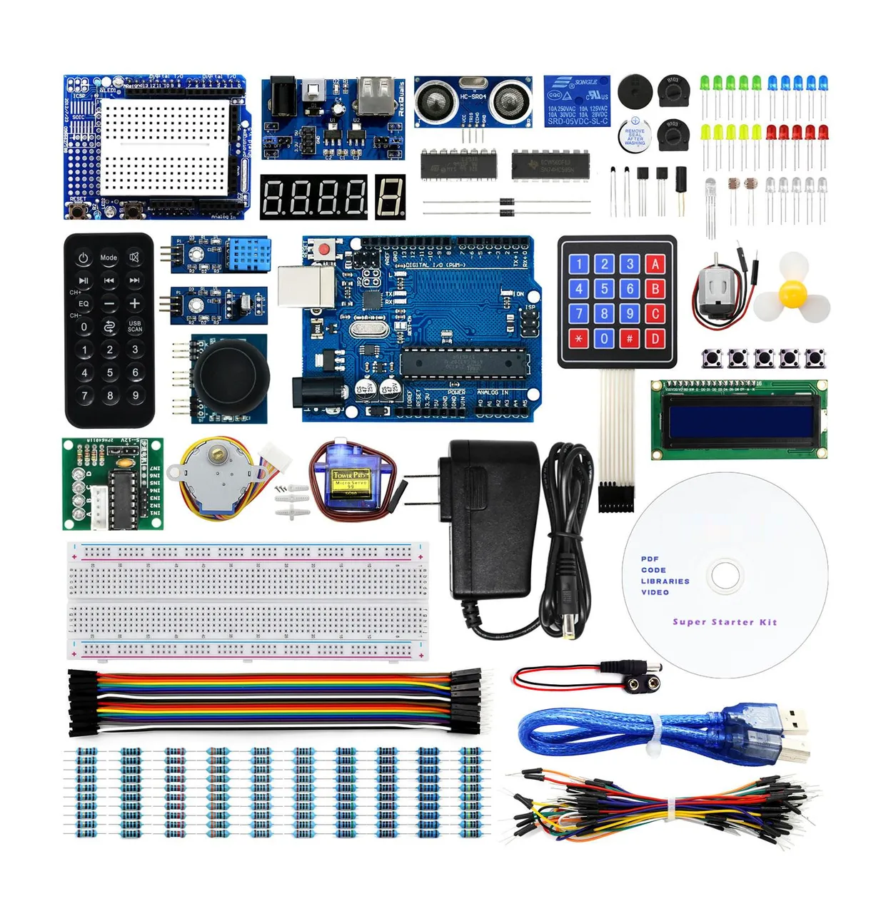 Foto 3 pulgar | Kit Compatible Con Arduino Uno Con Español Tutorial