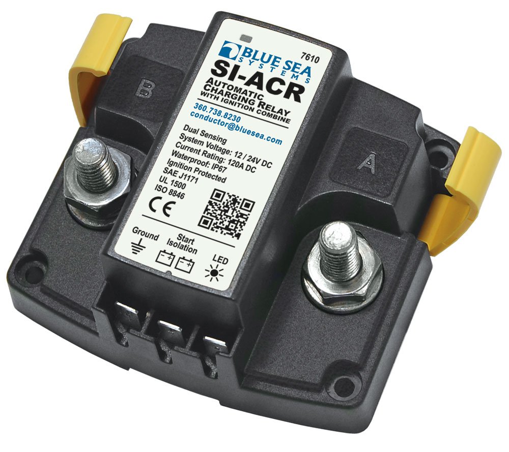 Foto 5 pulgar | Relé De Carga Blue Sea Systems 7610 Si-acr 12/24v Dc 120a - Venta Internacional.