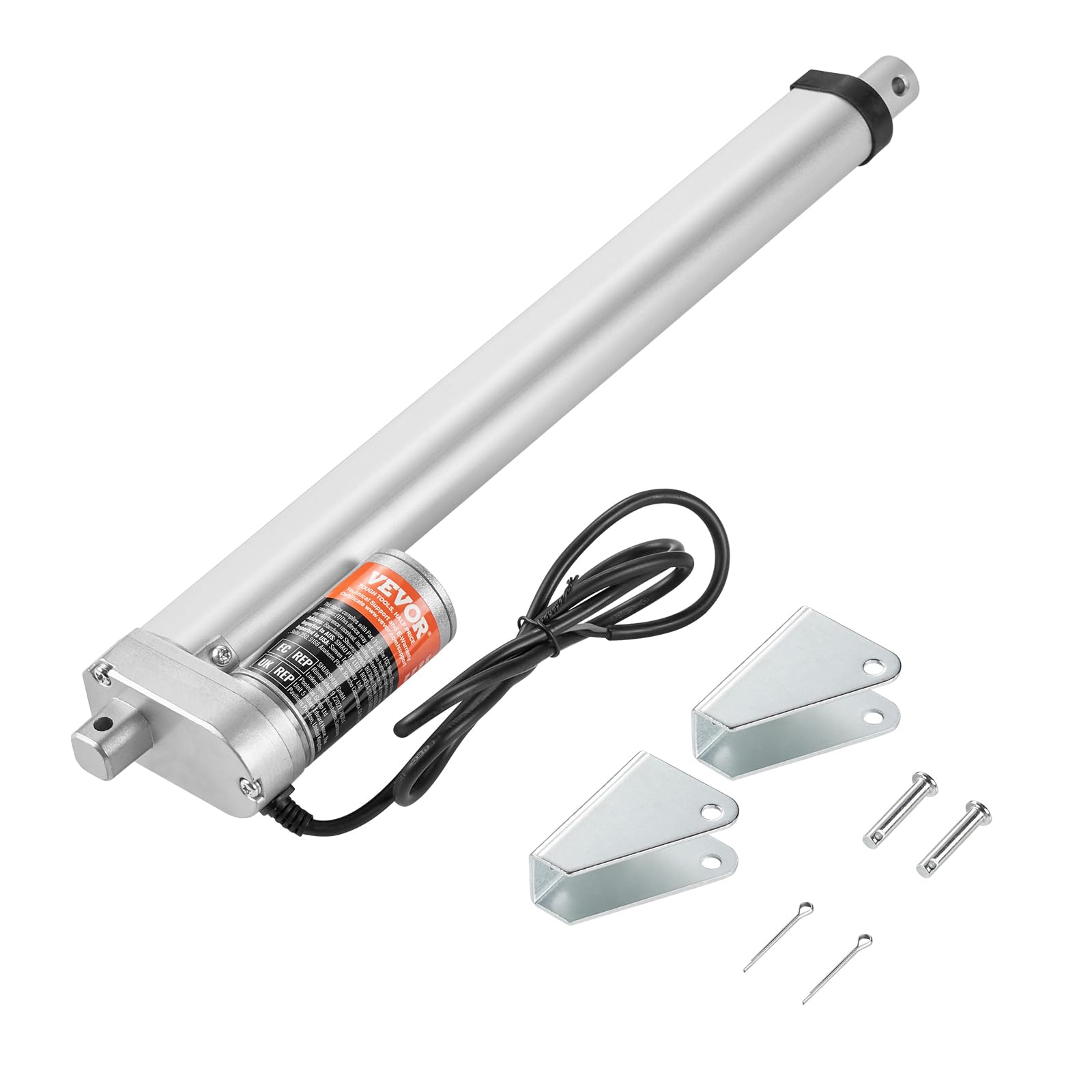 Foto 2 pulgar | Actuador Lineal Vevor De 12 V, 300 Mm, Carrera, 1500 N, Carga Con Soporte - Venta Internacional.