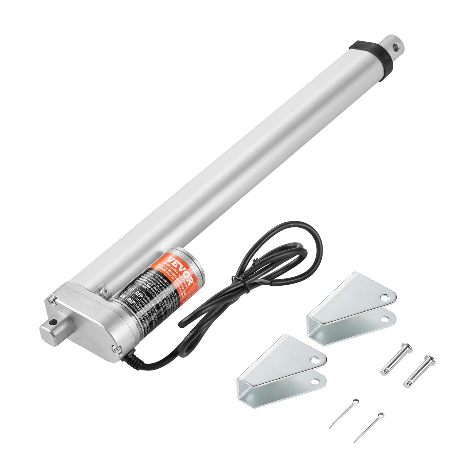 Foto 2 pulgar | Actuador Lineal Vevor 12v 30cm Con Soporte De Montaje 1000n - Venta Internacional.
