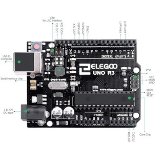 Foto 3 | Placa Arduino Elegoo Uno R3 Atmega328p Con Cable Usb - Venta Internacional.