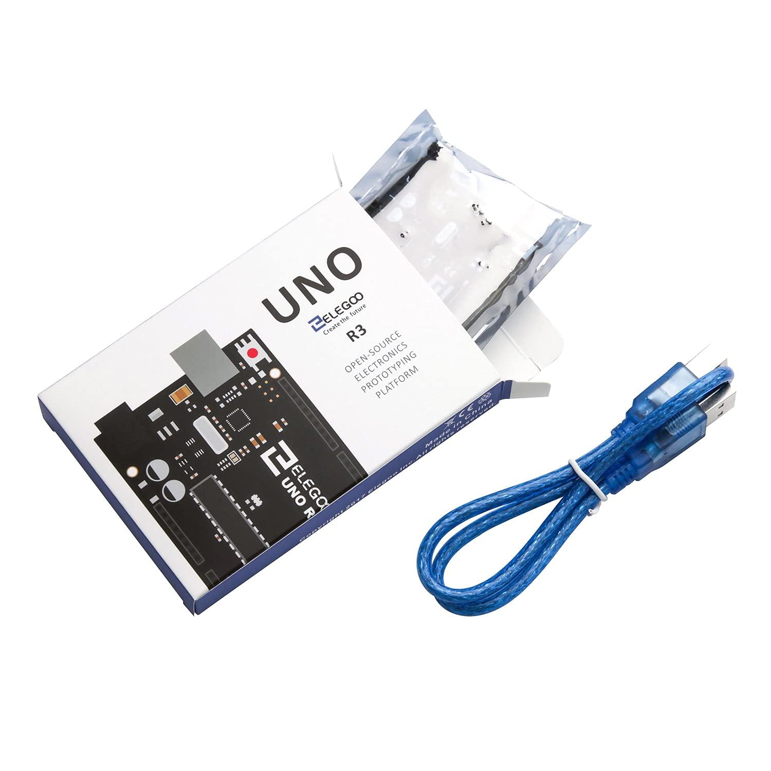 Foto 7 pulgar | Placa Arduino Elegoo Uno R3 Atmega328p Con Cable Usb - Venta Internacional.