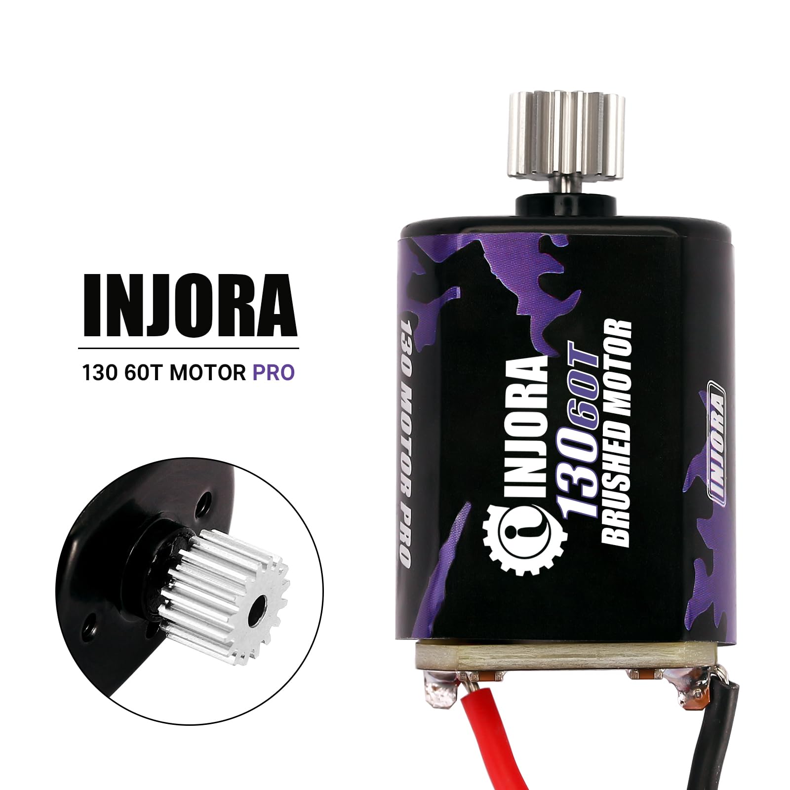 Foto 2 | Motor Injora 130 60t Cepillado Con Piñón De Acero Inoxidable - Venta Internacional.