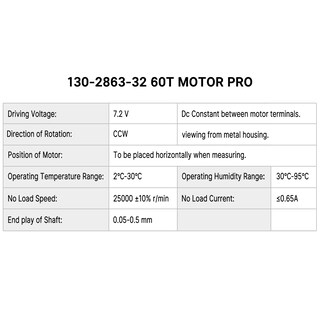 Foto 6 | Motor Injora 130 60t Cepillado Con Piñón De Acero Inoxidable - Venta Internacional.