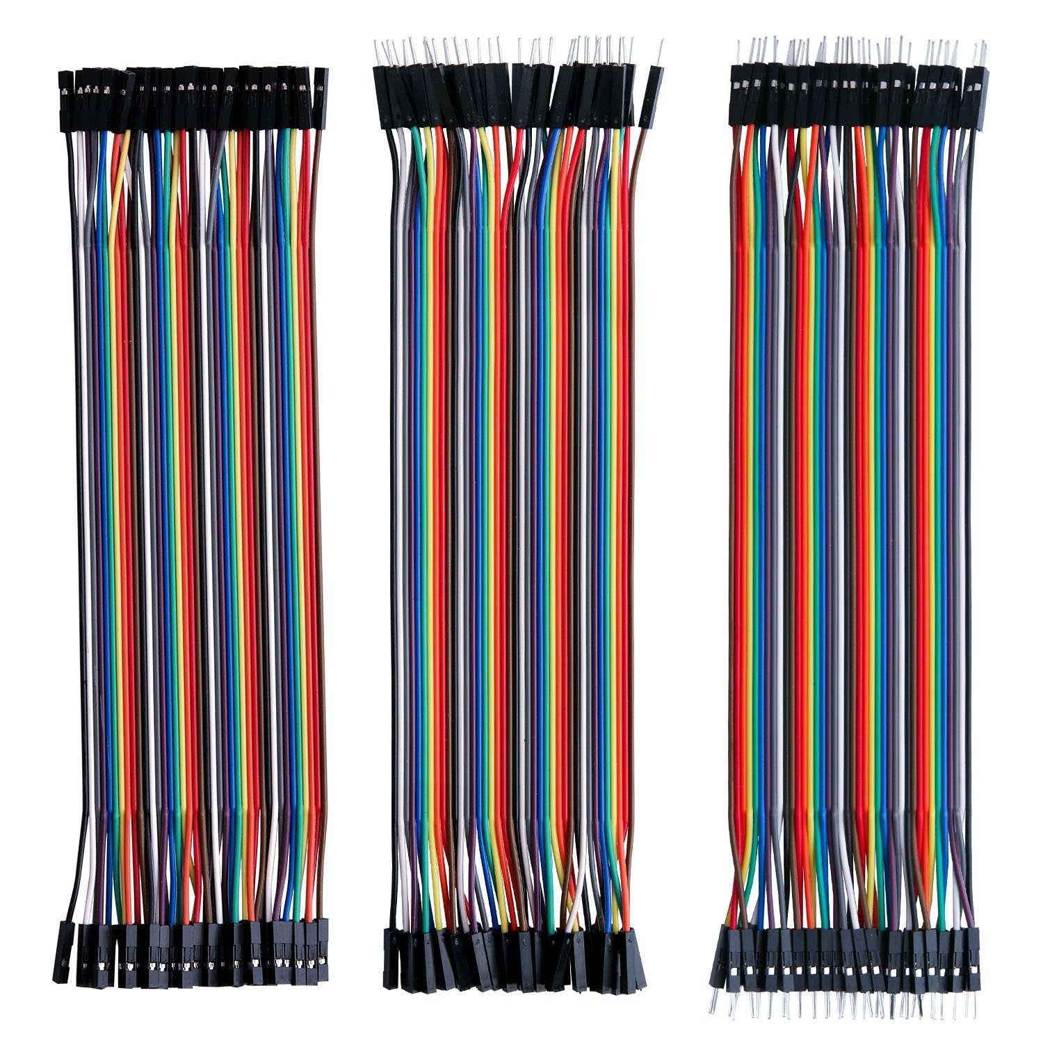 Foto 2 pulgar | Kit De Cables Jumper Ribbon Elegoo De 120 Piezas Para Proyectos De Arduino - Venta Internacional.