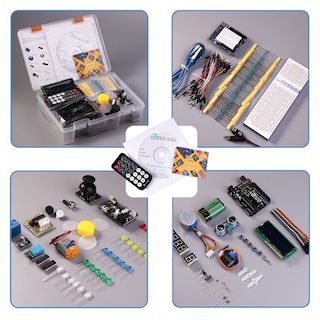 Foto 2 | Kit De Inicio Elegoo Uno Project Con Tutorial Y Placa Uno R3 - Venta Internacional.