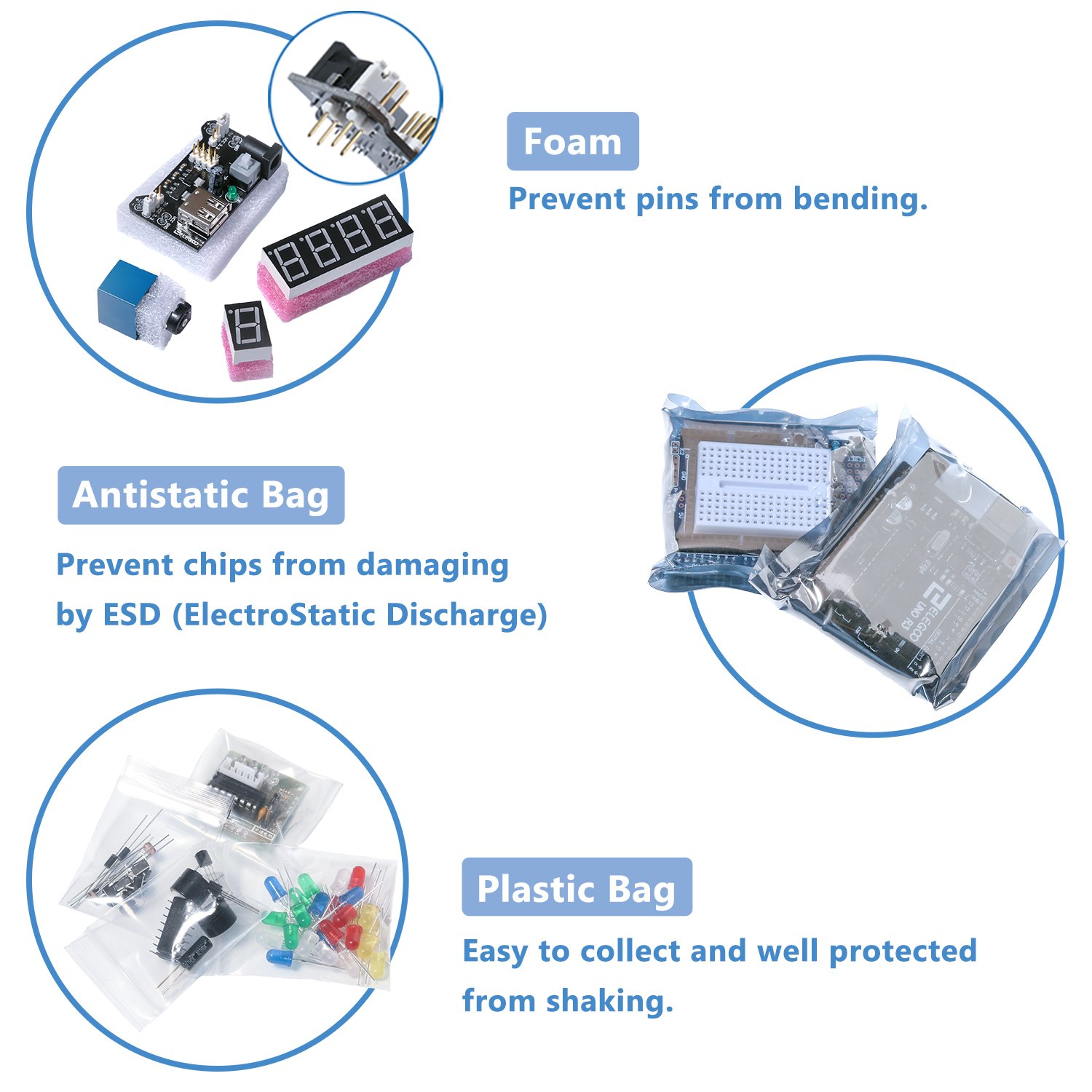 Foto 5 | Kit De Inicio Elegoo Uno Project Con Tutorial Y Placa Uno R3 - Venta Internacional.