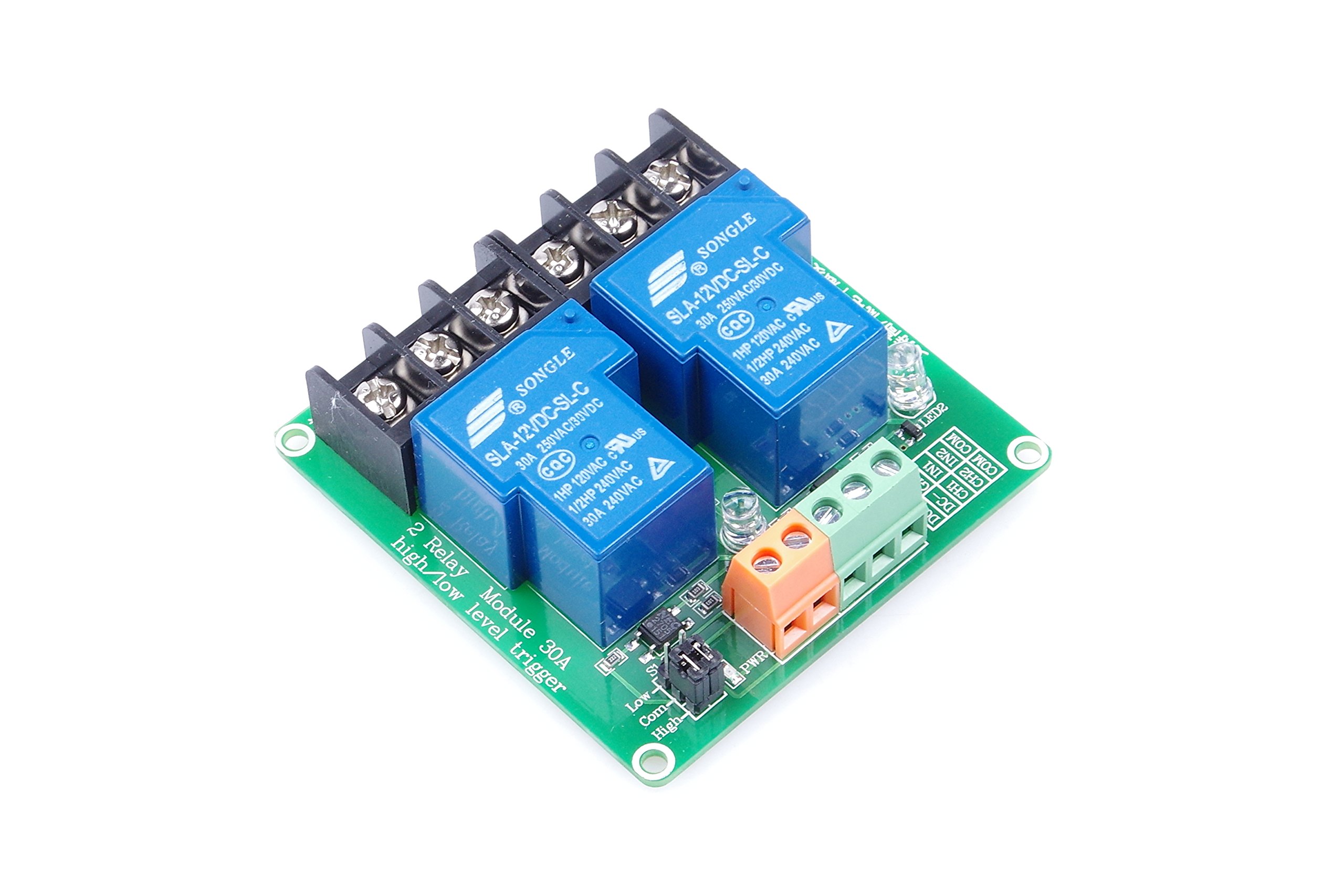 Foto 1 | Módulo De Relé Knacro De 2 Canales, 12 V, Alto Y Bajo Nivel, 30 A - Venta Internacional.