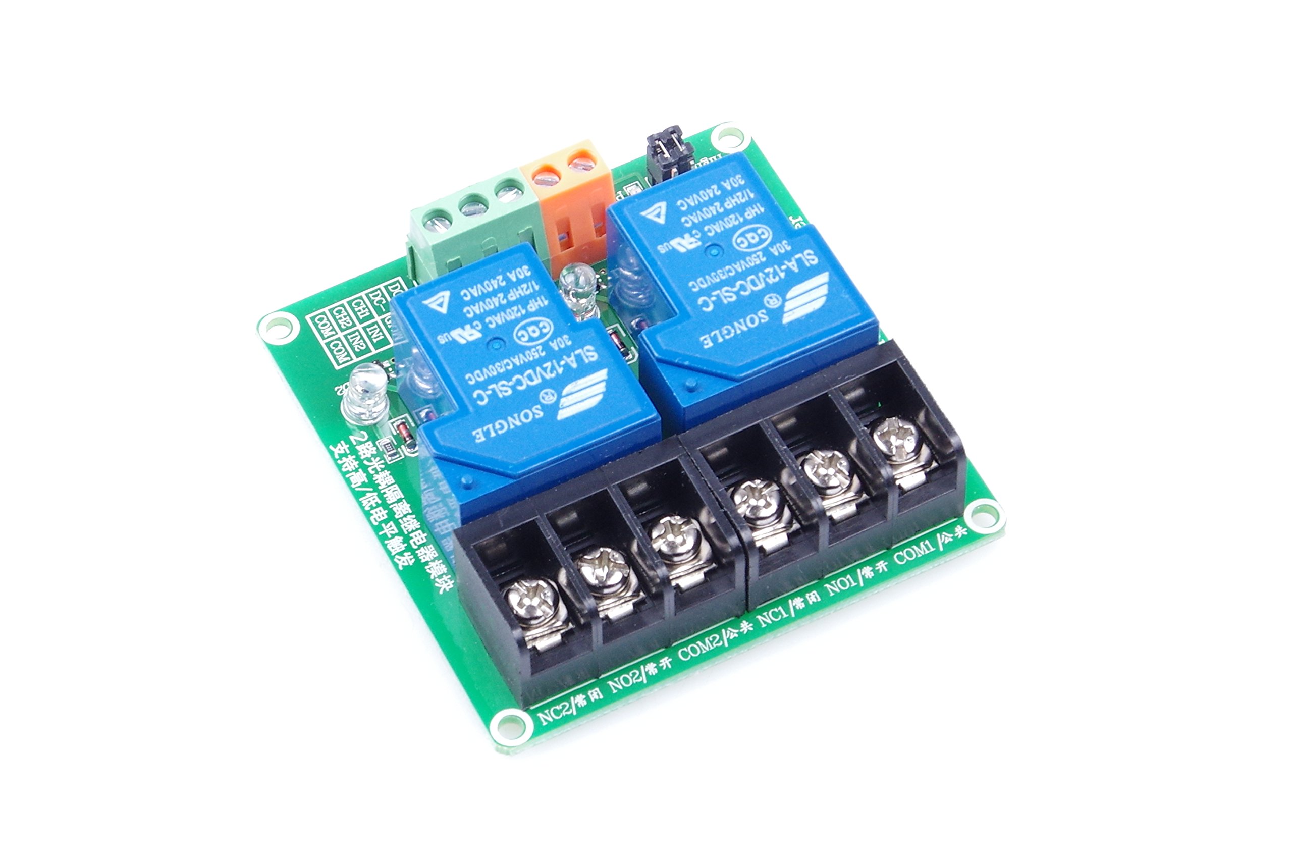 Foto 5 | Módulo De Relé Knacro De 2 Canales, 12 V, Alto Y Bajo Nivel, 30 A - Venta Internacional.