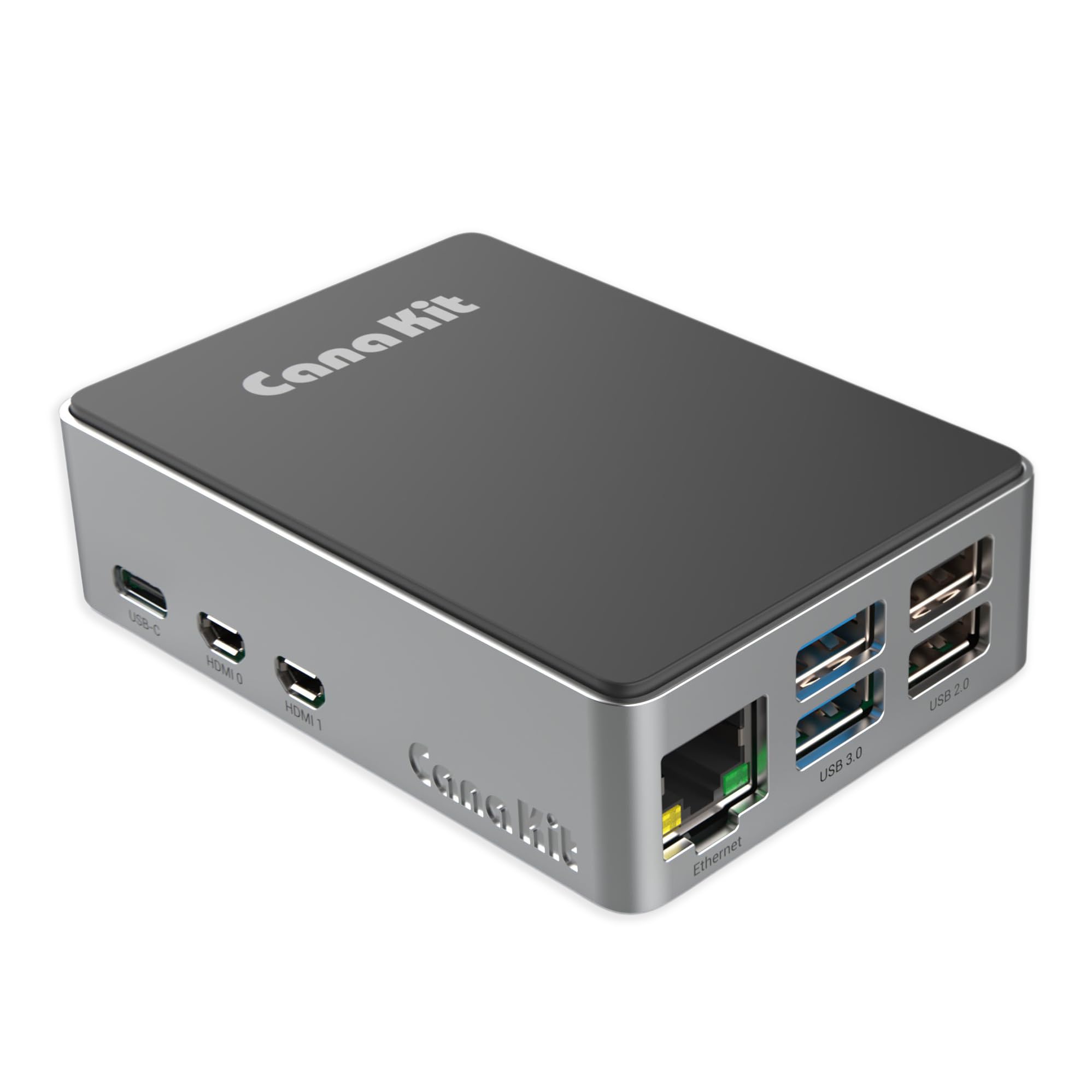 Foto 2 | Kit De Inicio Canakit Raspberry Pi 5 Pro 8gb Ram 128gb Aluminio - Venta Internacional.