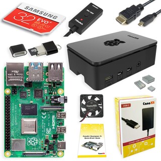 Foto 1 | Kit De Inicio Canakit Raspberry Pi 4 De 8 Gb De Ram Con Tarjeta Sd De 32 Gb - Venta Internacional.
