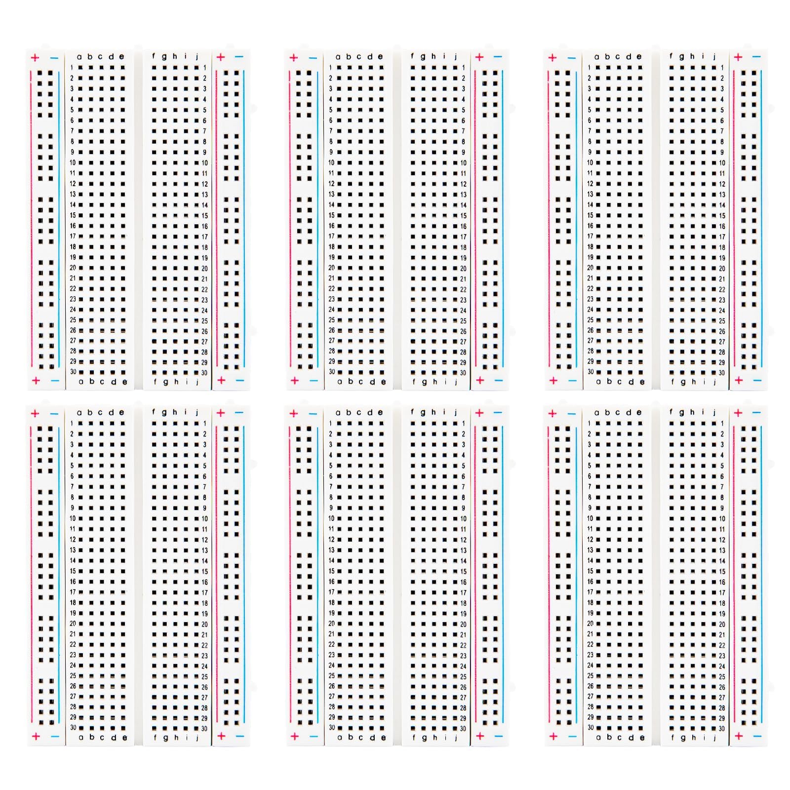 Foto 2 pulgar | Kit De Placa De Pruebas Elegoo De 6 Piezas Y 400 Puntos Para El Proyecto Arduino - Venta Internacional.