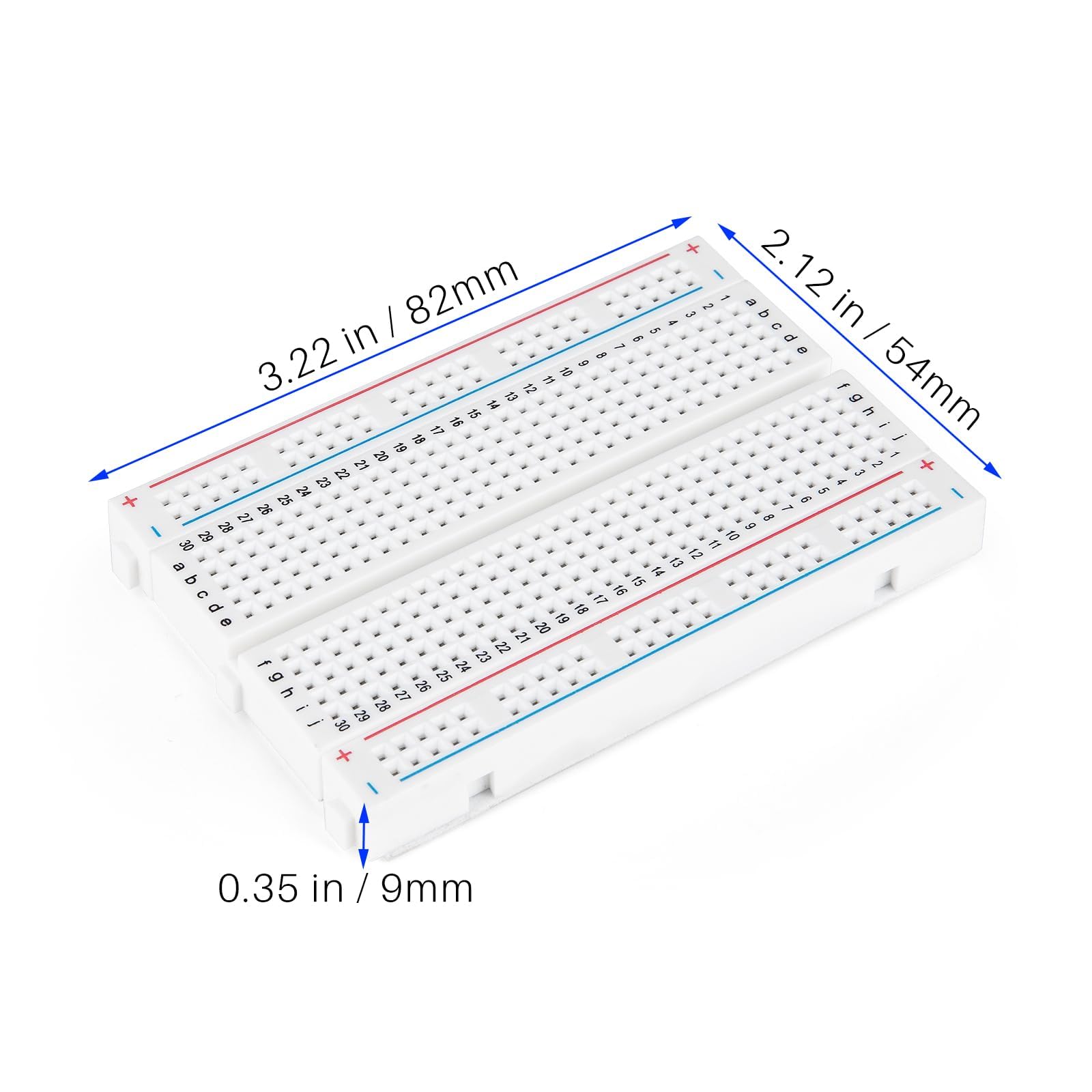 Foto 2 | Kit De Placa De Pruebas Elegoo De 6 Piezas Y 400 Puntos Para El Proyecto Arduino - Venta Internacional.
