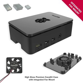 Foto 2 | Kit De Inicio Canakit Raspberry Pi 4 De 4 Gb De Ram Con Funda Y Ventilador - Venta Internacional.