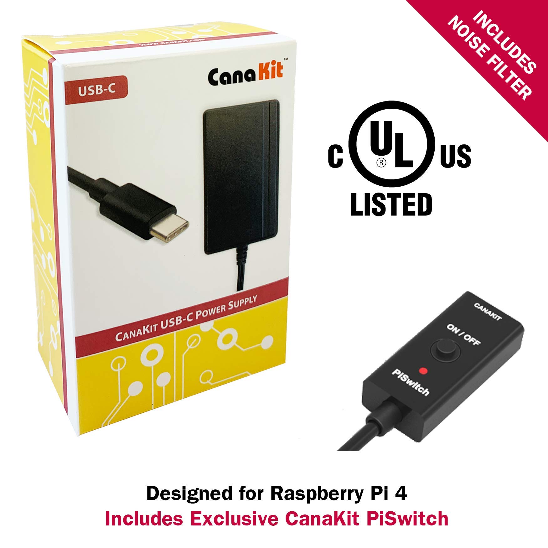 Foto 3 | Kit De Inicio Canakit Raspberry Pi 4 De 4 Gb De Ram Con Funda Y Ventilador - Venta Internacional.