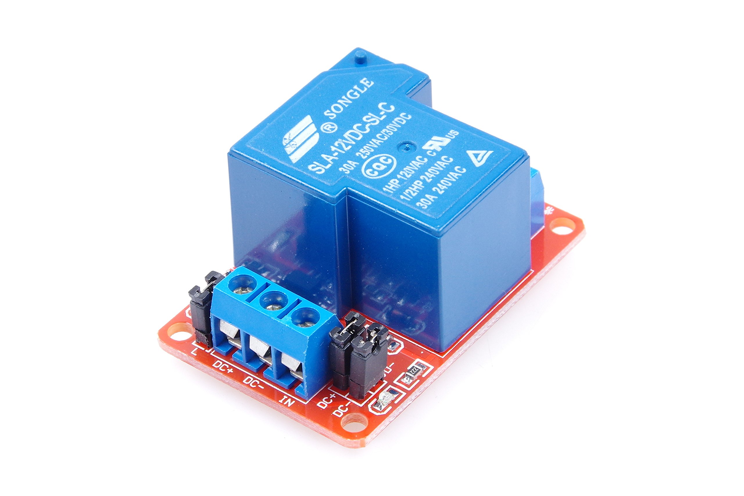 Foto 2 pulgar | Módulo De Relé Knacro De 1 Canal Dc 12v 30a Para Control Plc - Venta Internacional.