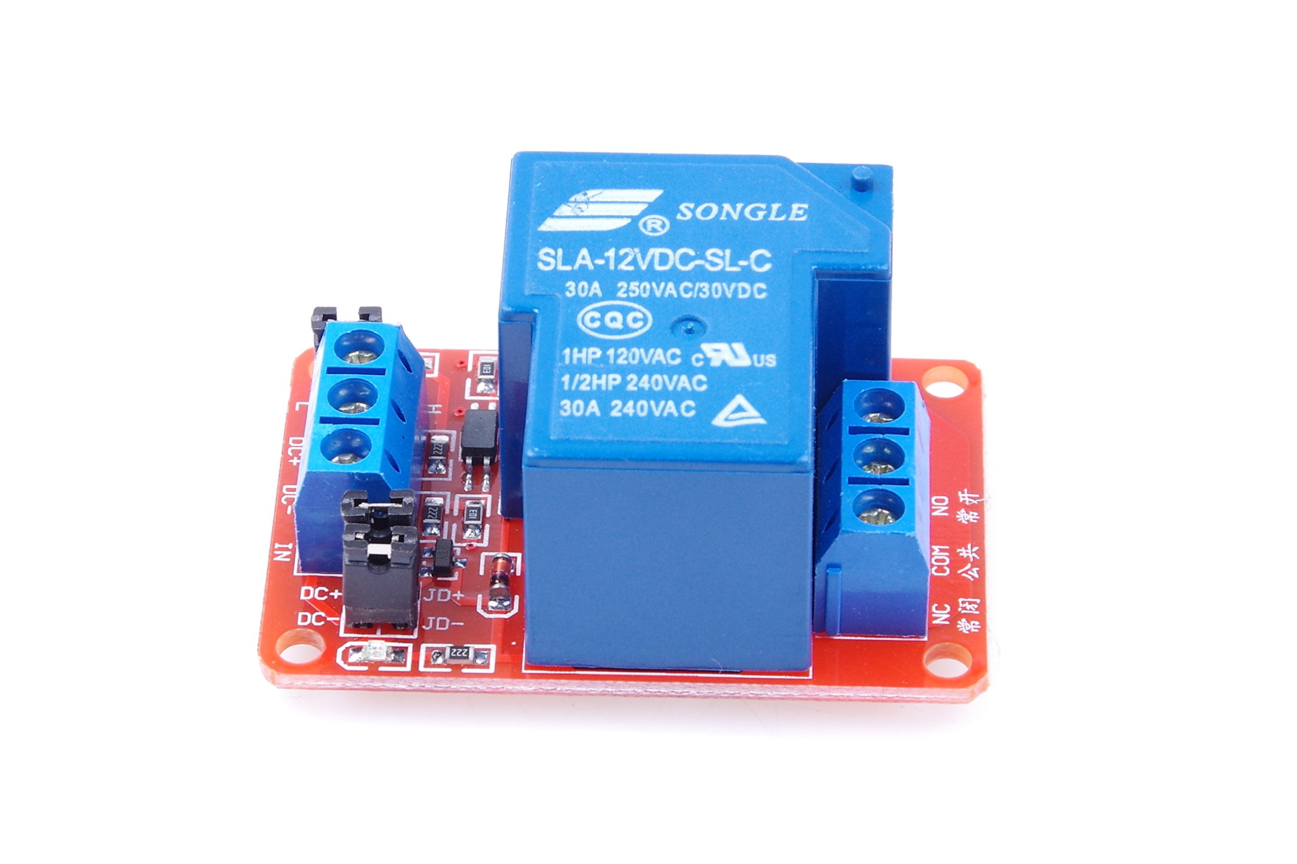 Foto 3 pulgar | Módulo De Relé Knacro De 1 Canal Dc 12v 30a Para Control Plc - Venta Internacional.