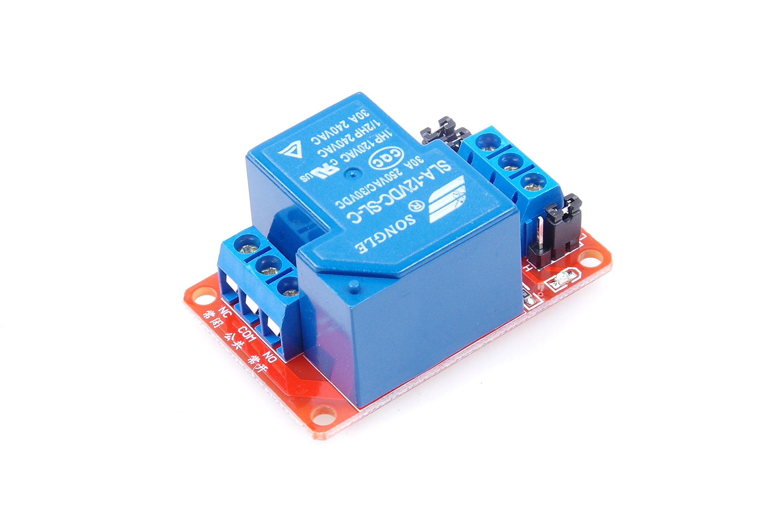 Foto 6 pulgar | Módulo De Relé Knacro De 1 Canal Dc 12v 30a Para Control Plc - Venta Internacional.