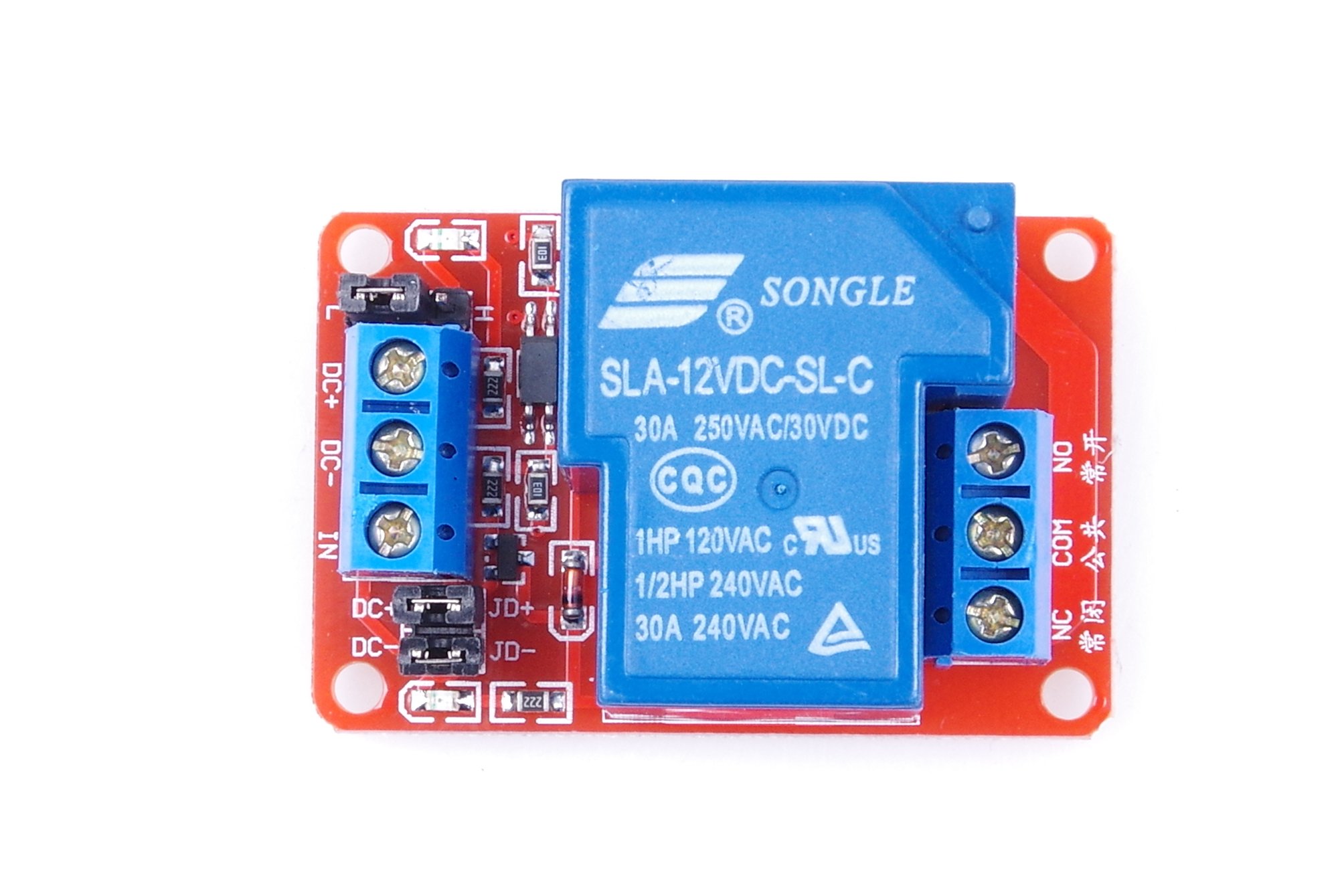 Foto 8 pulgar | Módulo De Relé Knacro De 1 Canal Dc 12v 30a Para Control Plc - Venta Internacional.