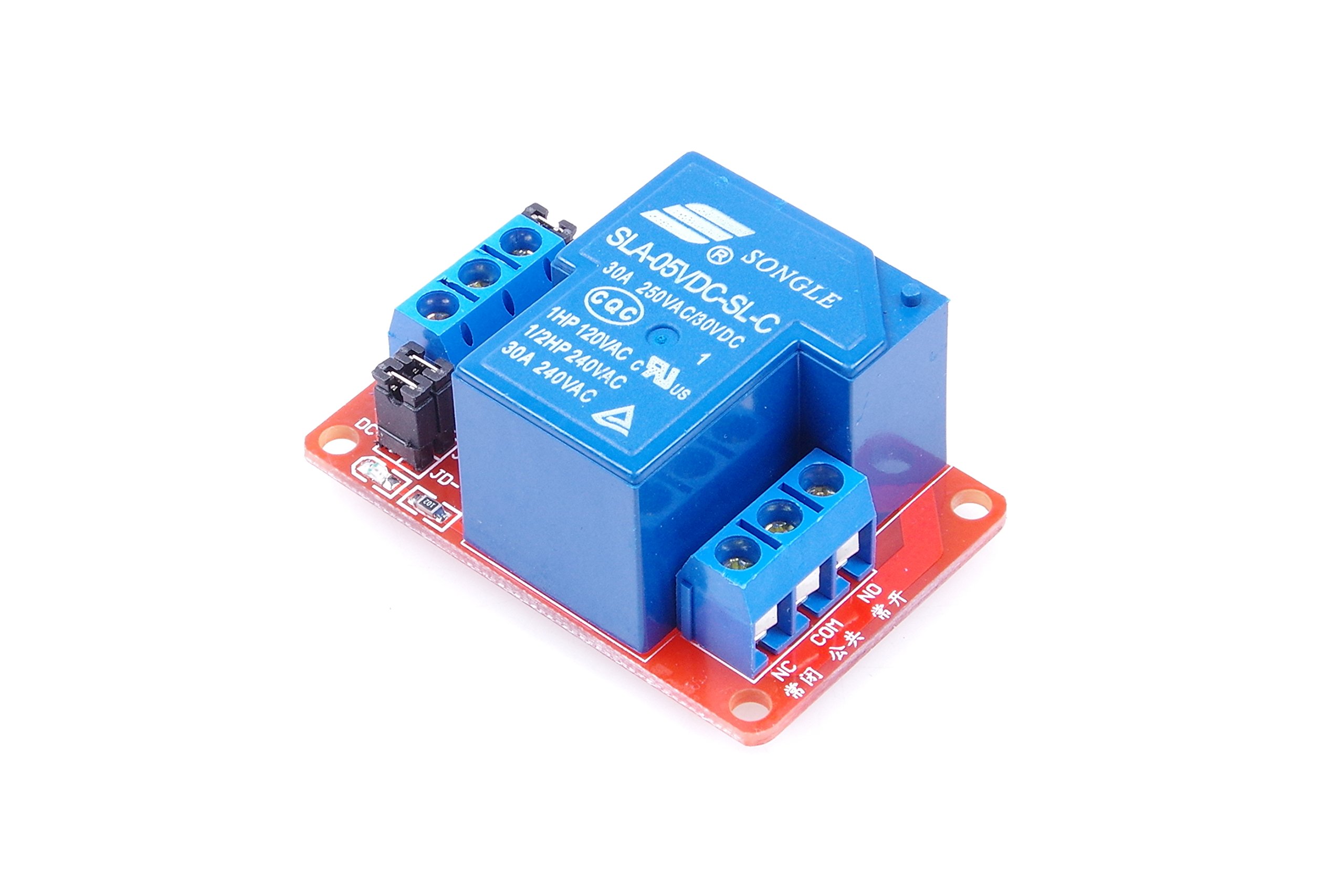 Foto 4 pulgar | Módulo De Relé Knacro De 1 Canal Dc 5 V, Nivel Alto/bajo, 30 A - Venta Internacional.