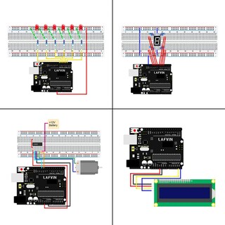 Foto 4 | Kit Compatible C/ Arduino Uno R3 Con Español Lab.g Multicolor