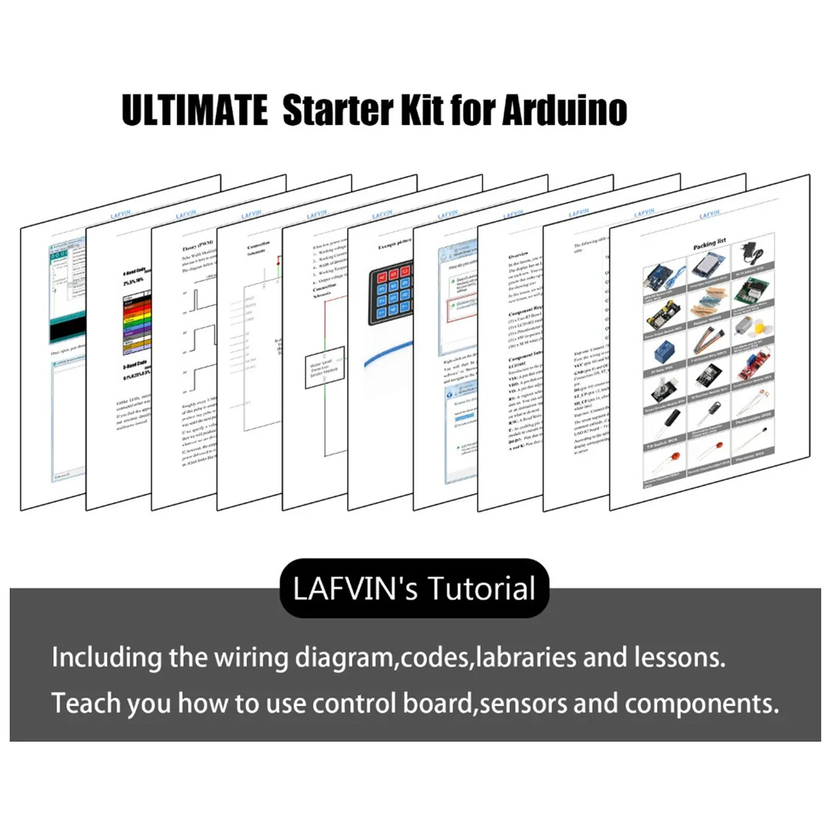 Foto 5 | Kit Compatible C/ Arduino Uno R3 Con Español Lab.g Multicolor