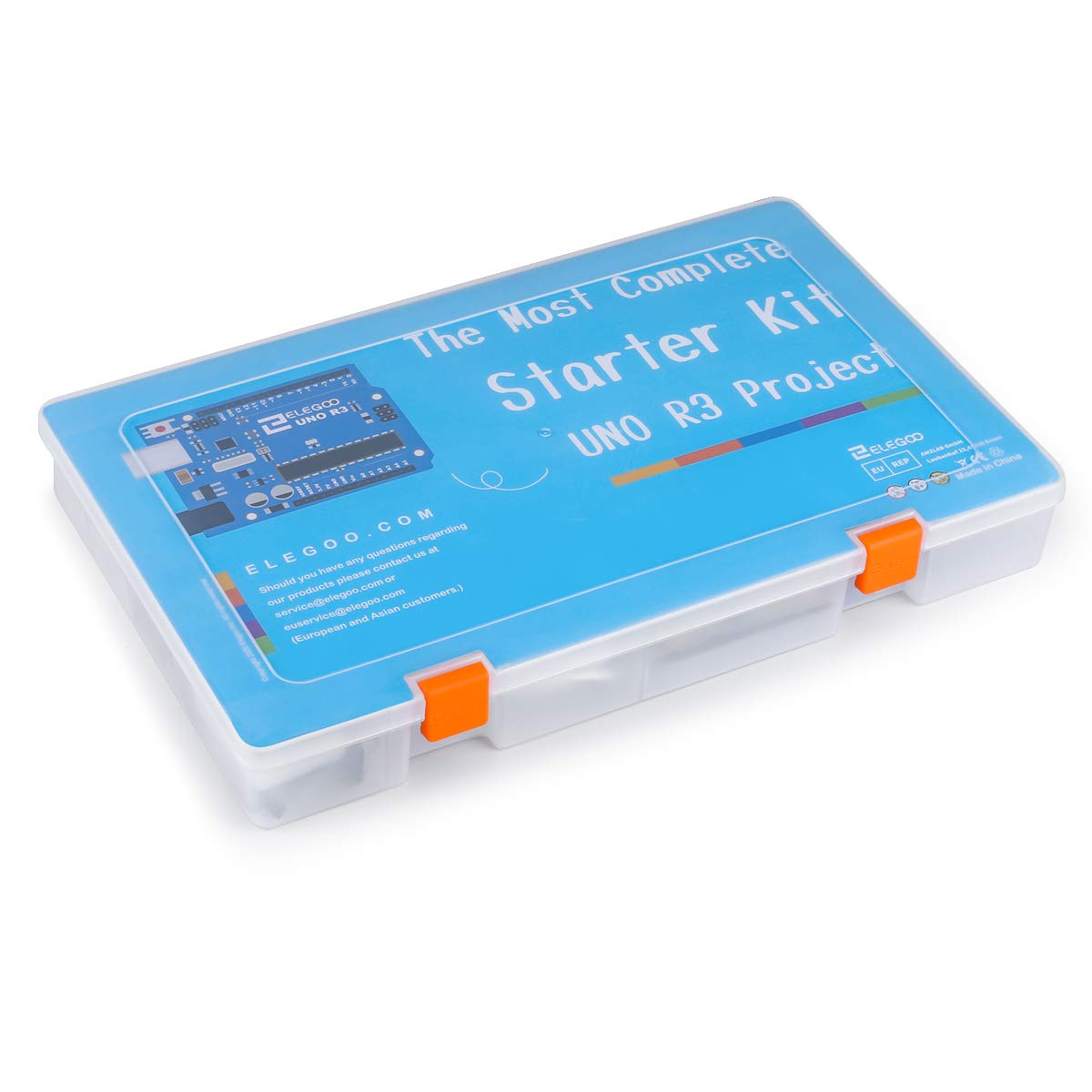 Foto 3 | Kit De Inicio Elegoo Mejorado Uno R3 Con Tutoriales Para Arduino - Venta Internacional.