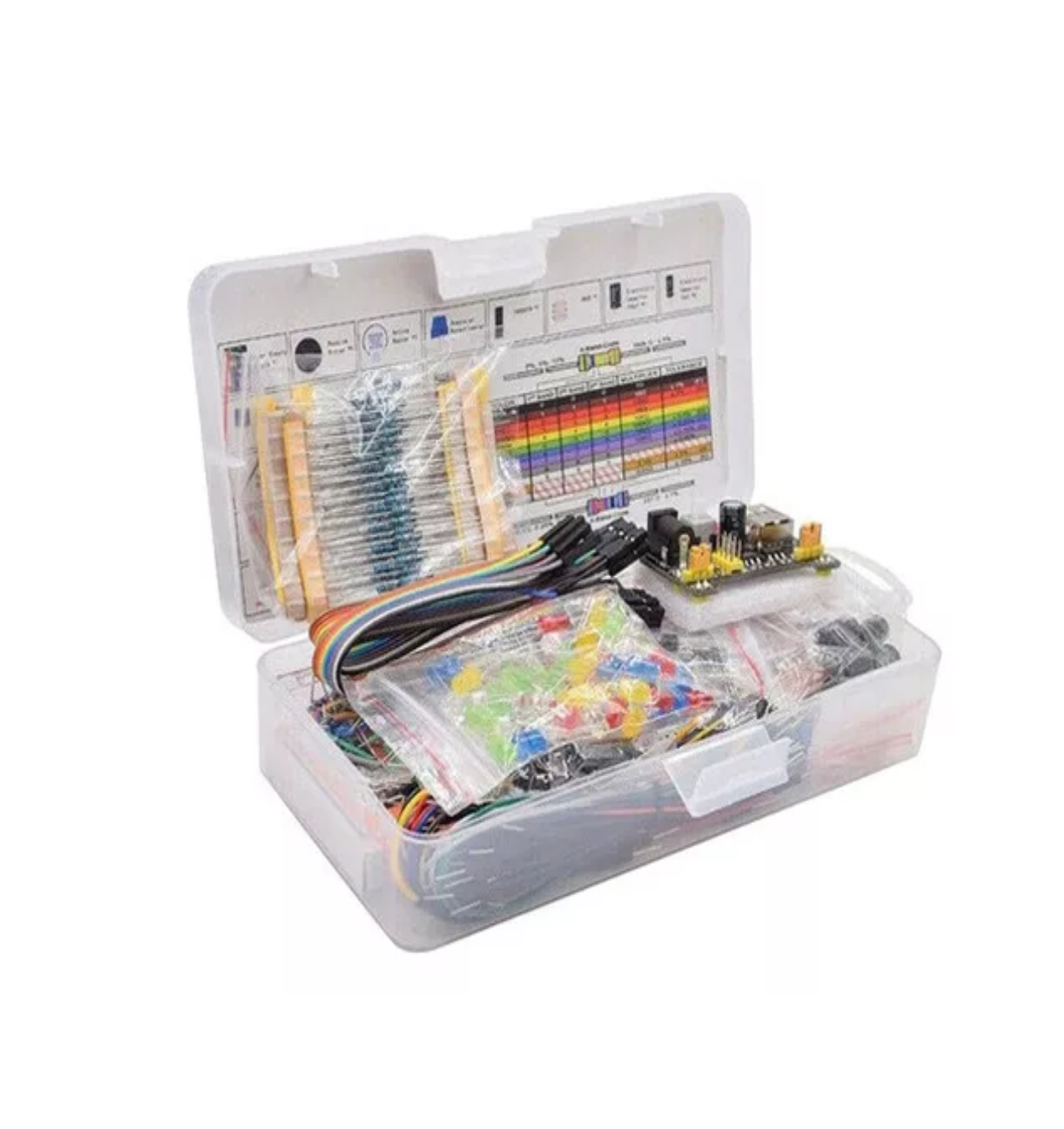 Kit de Componente Electrónicos Belug 830 Puntos