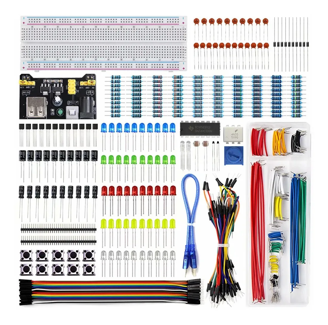 Foto 2 pulgar | Kit Componentes Electrónicos Eo Safe Imports ELEC-001 para Arduino