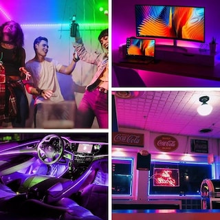 Foto 3 | Kit de Conectores de Luces LED Eo Safe Imports Esi-8074 RGB de 10 mm 40 Piezas Blanco