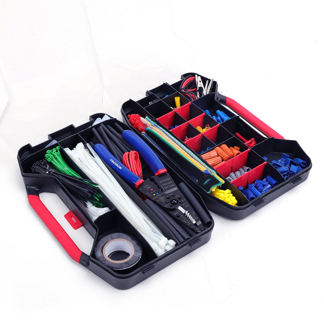 Foto 6 pulgar | Kit De Reparación Eléctrica Workpro De 582 Piezas Con Pelacables - Venta Internacional.