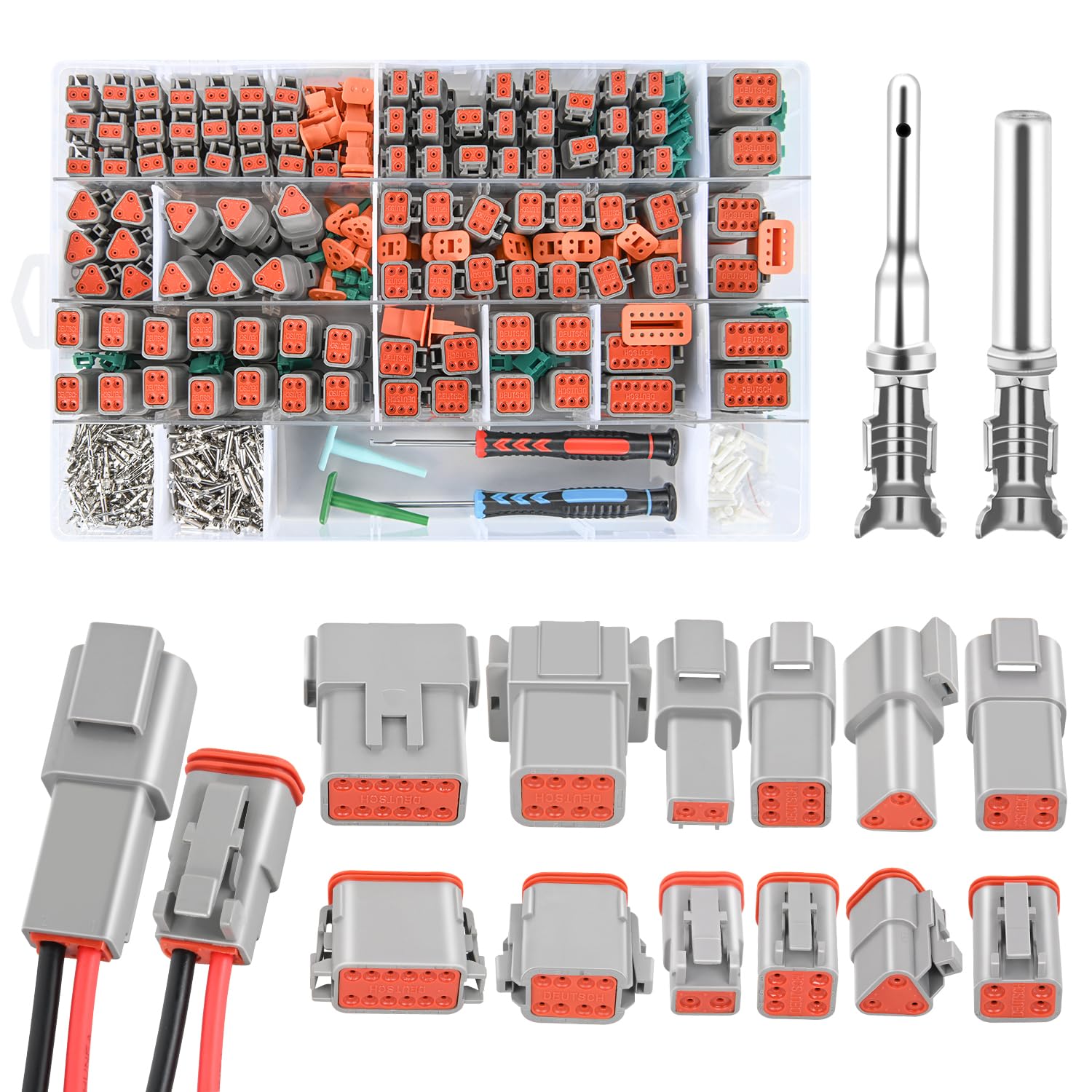 Kit De Conectores Nilight Dt Series 50 Juegos Con Herramienta De Extracción - Venta Internacional.