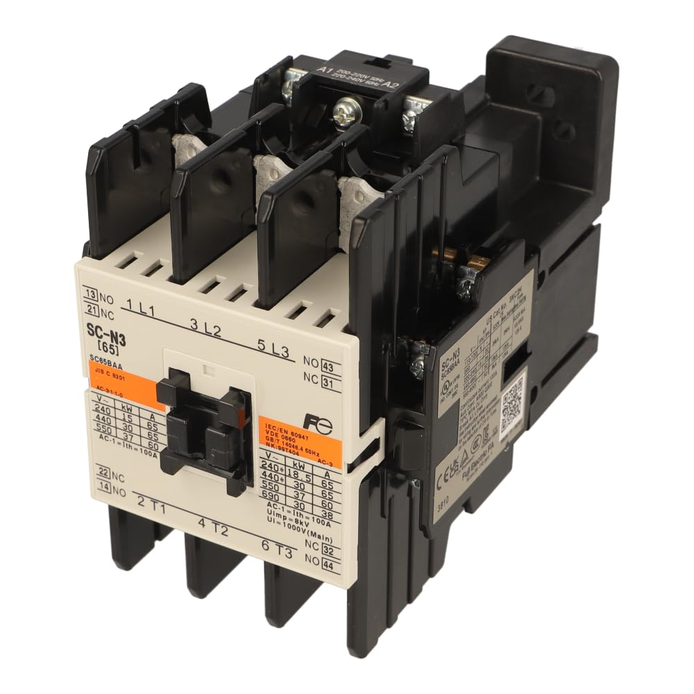Contactor Fujifilm Sc-n3 Ac200/220 V 30 Kw 2n/o+2n/c - Venta Internacional.
