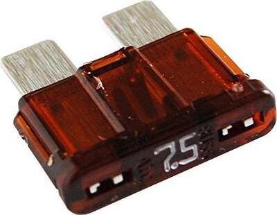 Foto 1 | Fuse Blue Sea Systems 5240100, 7,5 A, Ato/atc, Paquete De 25 Unidades - Venta Internacional.