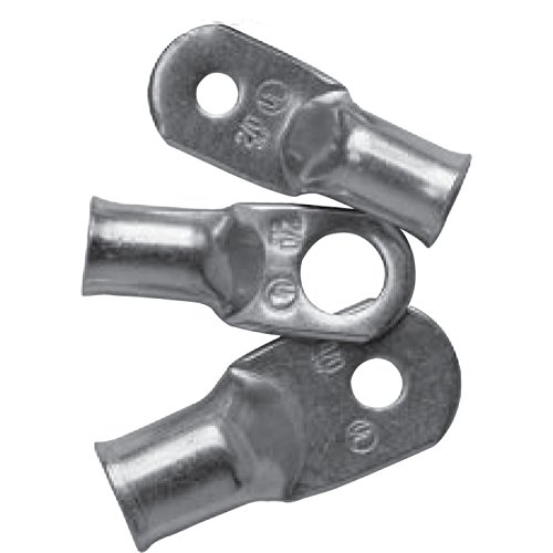 Foto 4 | Arandelas Eléctricas De Cobre Estañado De Alta Resistencia, 4 Awg, Paquete De 25 - Venta Internacional.
