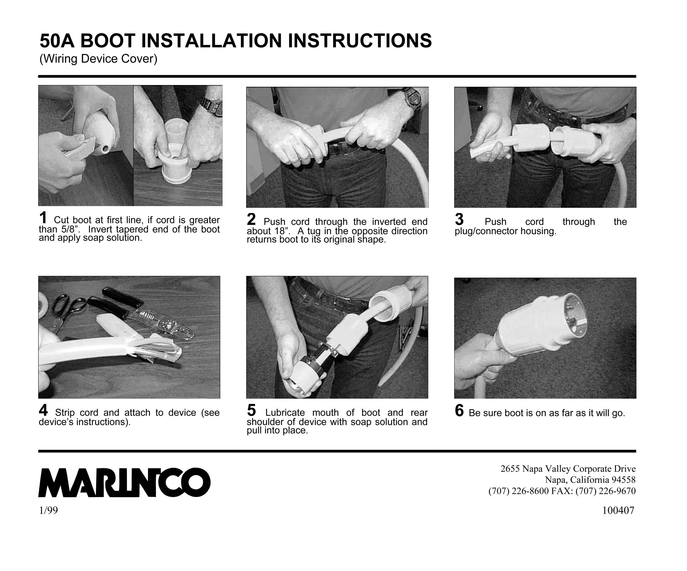 Foto 4 pulgar | Cubierta Resistente A La Intemperie Marinco 7715eln Para Conectores De 50 Amperios - Venta Internacional.
