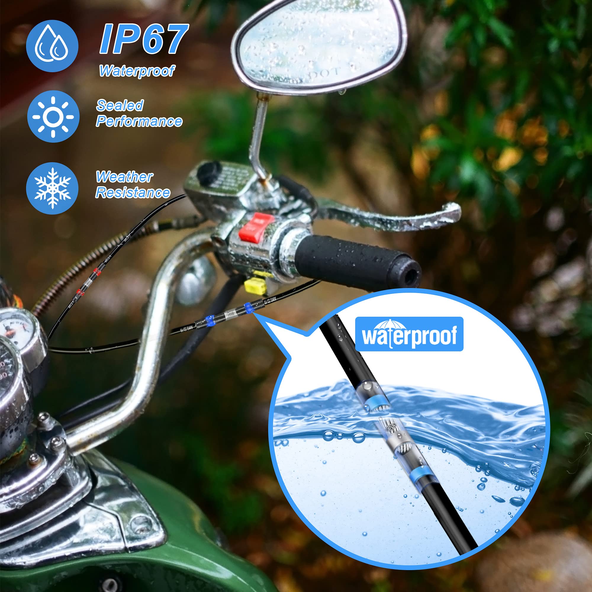 Foto 3 | Conectores De Cable De Sellado De Soldadura Kuject 270 Piezas A Prueba De Agua - Venta Internacional.
