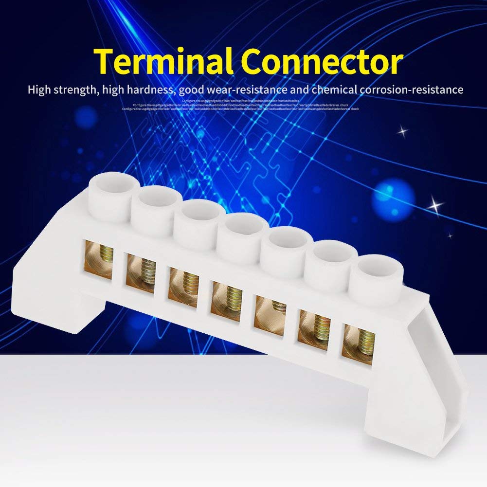 Foto 5 pulgar | Bloques De Terminales Hilitand Con Diseño De Puente De 7 Orificios, 10 Unidades - Venta Internacional.