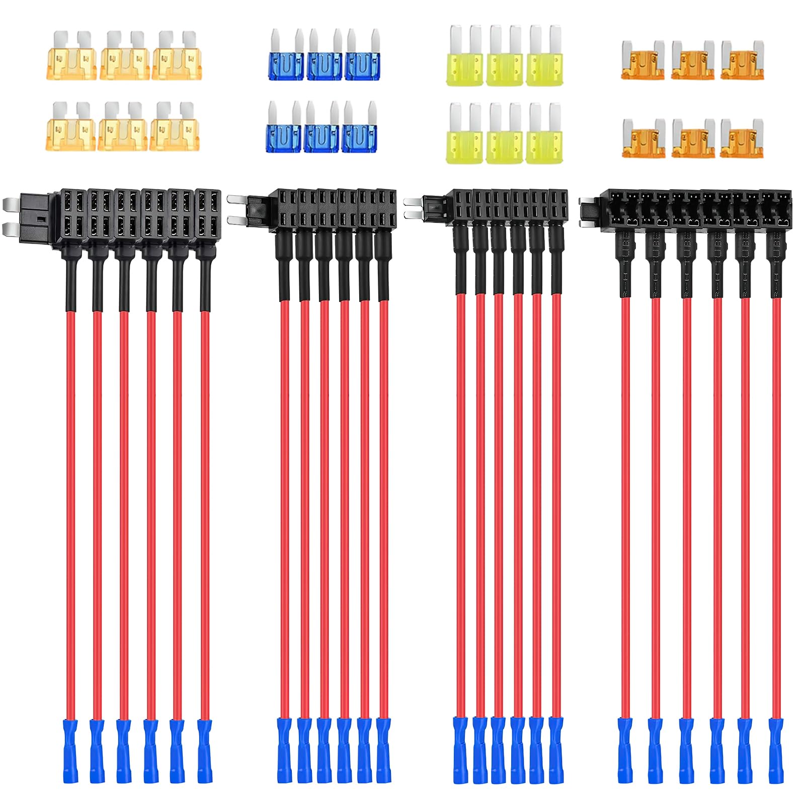 Foto 1 | Portafusibles Nilight, 12 V, Circuito Adicional Para Coche, 24 Unidades Con 24 Fusibles - Venta Internacional.